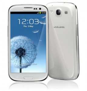 Galaxy S III with the brighter display