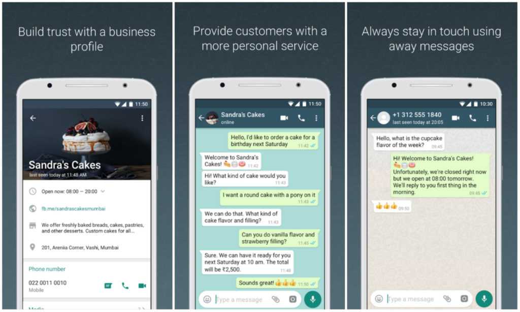 whatsapp business feature