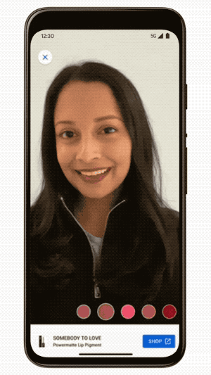Google AR makeup 2